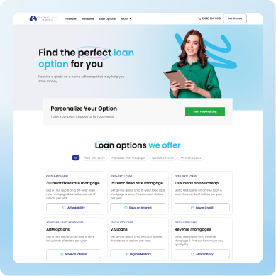 CPL Loan Options Page