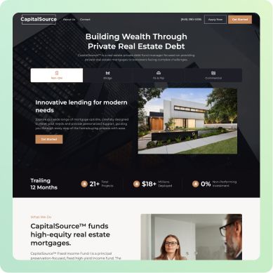 CapitalSource Home Page