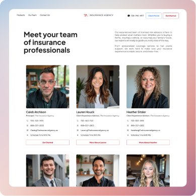 TIA Team Page